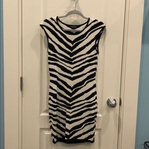 Zebra stripe dress